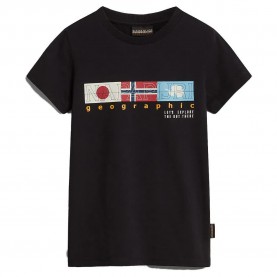 тениска,детски,тениски,napapijri,s,brunt,short,sleeve,t,shirt,black,(black,041)