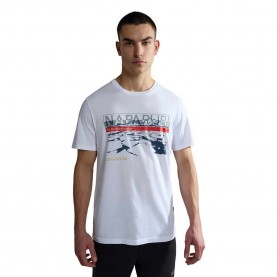 тениска,мъжки,тениски,napapijri,s,forsteri,short,sleeve,t,shirt,brightwhite,002,(white)