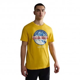тениска,мъжки,тениски,napapijri,s,forsteri,short,sleeve,t,shirt,yellow,(yellow,daylily)