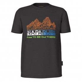 тениска,детски,тениски,napapijri,s,fuji,short,sleeve,t,shirt,black,(black,041)