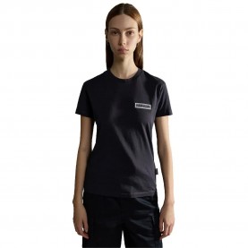 Тениска Napapijri S-Iaato short sleeve T-shirt - Black (Black 041) тениска,дамски,тениски,napapijri,s,iaato,short,sleeve,t,shirt,black,(black,041)