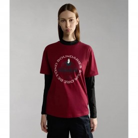 тениска,дамски,тениски,napapijri,s,montalva,short,sleeve,t,shirt,red,(vint,amaranth)