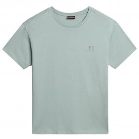 тениска,дамски,тениски,napapijri,s,nina,short,sleeve,t,shirt,grey,(green,iceberg)