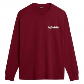 тениска,мъжки,тениски,napapijri,s,telemark,1,long,sleeve,t,shirt,vint,amaranth,(red)