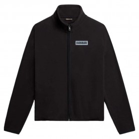 блуза,дамски,блузи,napapijri,t,iaato,full,zip,sweatshirt,black,(black,041)