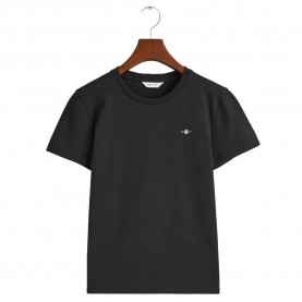 тениска,дамски,тениски,gant,shield,regular,fit,short,sleeve,t,shirt,black