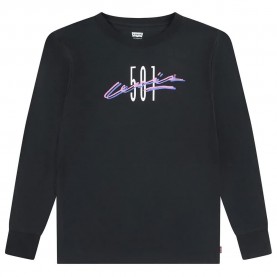 тениска,детски,тениски,levi´s,®,501,archival,long,sleeve,t,shirt,meteorite,(black)