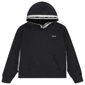 суичър,детски,блузи,levi´s,®,meet,and,greet,taping,hoodie,caviar,(black)