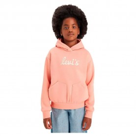 суичър,детски,блузи,levi´s,®,poster,logo,hoodie,terra,cotta,(orange)