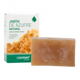 хигиена,тяло,dderma,natural,sulfur,soap,100gr,golden,(multicolor)