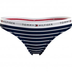 дамско,бельо,дамски,бикини,и,танкини,tommy,hilfiger,uw0uw04547,thong,white,(argyle,stripe,desert,sky)