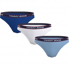 дамско,бельо,дамски,бикини,и,танкини,tommy,jeans,new,york,panties,3,units,blue
