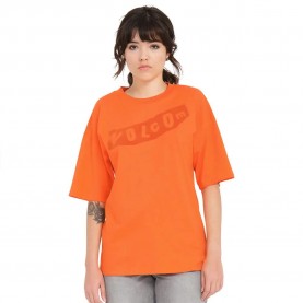 тениска,дамски,тениски,volcom,pistol,short,sleeve,t,shirt,orange,(carrot)