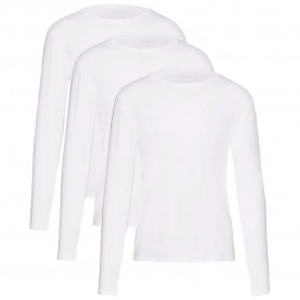 мъжко,бельо,tommy,hilfiger,premium,essentials,long,sleeve,base,layer,3,units,white,white,white,(white)