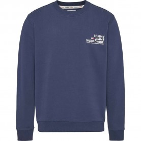 блуза,мъжки,пуловери,tommy,jeans,reg,entry,graphic,sweatshirt,blue