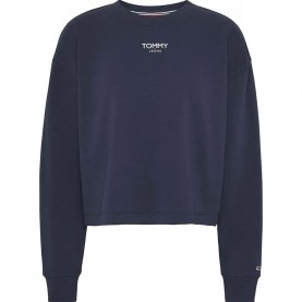 блуза,дамски,блузи,tommy,jeans,rlx,crp,ess,logo,sweatshirt,blue