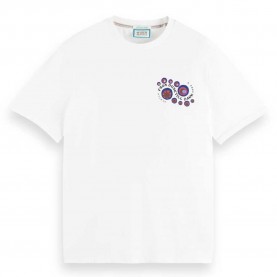 тениска,мъжки,тениски,scotch,&,soda,music,artwork,short,sleeve,t,shirt,white