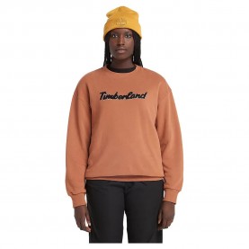 блуза,дамски,блузи,timberland,logo,texture,sweatshirt,orange