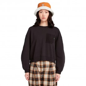блуза,дамски,блузи,timberland,mix,media,colour,block,sweatshirt,black