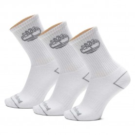 чорапи,мъжки,чорапи,timberland,everyday,core,fc,opt,2,crew,socks,3,pairs,white,(white)
