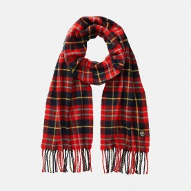 шал,ръкавици,шапки,и,шалове,timberland,plaid,smart,casual,scarf,red,orange,(aura,orange)
