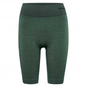 клин,дамски,клинове,дамски,чорапогащи,и,клинове,hummel,cleaa,seamless,short,leggings,green,(climbing,ivy,beetle,melange)
