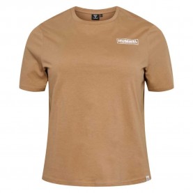 тениска,дамски,тениски,hummel,legacy,regular,plus,short,sleeve,t,shirt,tigers,eye,(brown)