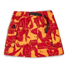 Пола Grimey Lust Mantra short skirt - Orange (Brown) пола,дамски,поли,и,рокли,grimey,lust,mantra,short,skirt,orange,(brown)