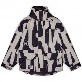 анорак,дамски,якета,и,палта,grimey,snow,fox,all,over,print,parka,black