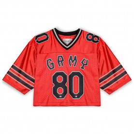 къса,блуза,дамски,топове,grimey,the,clout,mesh,crop,short,sleeve,top,red,(red)