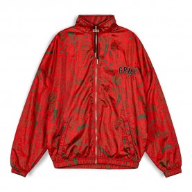блуза,дамски,блузи,grimey,the,toughest,satin,full,zip,sweatshirt,red