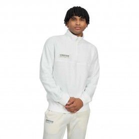 блуза,дамски,блузи,umbro,undyed,half,zip,sweatshirt,white,(natural)