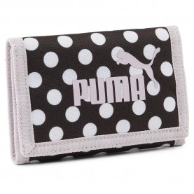 портфейли,и,портмонета,puma,phase,aop,wallet,black,polka,dot,aop,(white,black)
