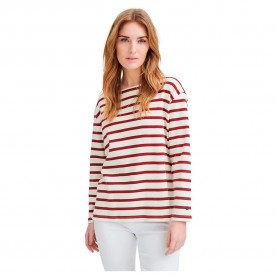 тениска,дамски,тениски,redgreen,claudia,long,sleeve,t,shirt,dark,red,stripe,(red)