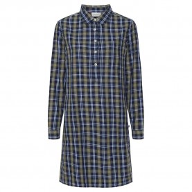 Рокля Redgreen Dodo long sleeve short dress - Multicolor (Olive Green Check) рокля,дамски,поли,и,рокли,redgreen,dodo,long,sleeve,short,dress,multicolor,(olive,green,check)