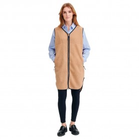 потник,дамски,потници,redgreen,pile,fleece,long,vest,beige,(dark,sand)