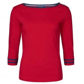 тениска,дамски,тениски,sea,ranch,charlotte,3,4,sleeve,t,shirt,sr,red,(red)