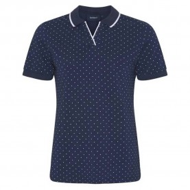 дамски,блузи,с,яка,sea,ranch,dotty,short,sleeve,polo,sr,navy,(blue)