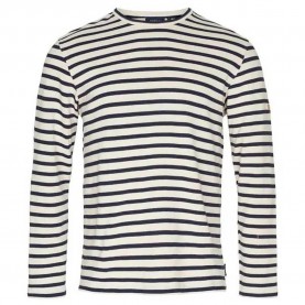 тениска,мъжки,тениски,sea,ranch,hugo,long,sleeve,t,shirt,beige,blue,(ecru,sr,navy)