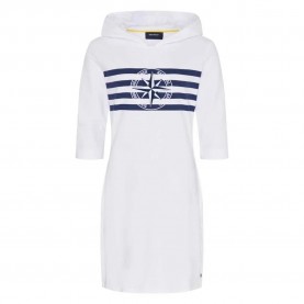 рокля,дамски,поли,и,рокли,sea,ranch,kate,long,sleeve,midi,dress,white