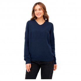 блуза,дамски,пуловери,дамски,плетени,дрехи,sea,ranch,paxie,round,neck,sweater,blue