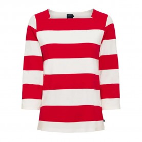 тениска,дамски,тениски,sea,ranch,piper,u,neck,3,4,sleeve,t,shirt,sr,red,pearl,(red)