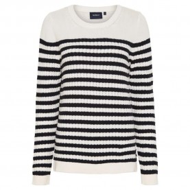 блуза,дамски,пуловери,дамски,плетени,дрехи,sea,ranch,signe,sweater,pearl,sr,navy,(white)