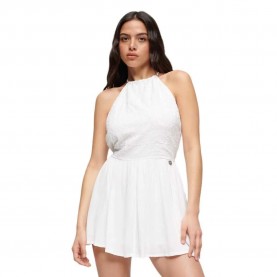 рокля,дамски,поли,и,рокли,superdry,vintage,embroidered,sleeveless,short,dress,white,(off,white)