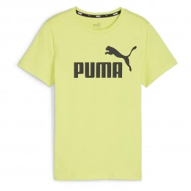 тениска,детски,тениски,puma,586960,ess,logo,short,sleeve,t,shirt,yellow,(lime,sheen)