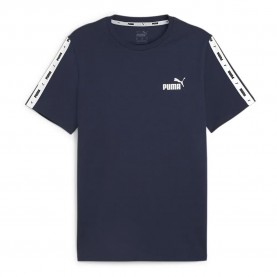 тениска,мъжки,тениски,puma,ess+,tape,short,sleeve,t,shirt,club,navy,(blue)