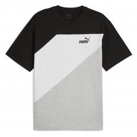 тениска,мъжки,тениски,дамски,тениски,puma,power,colorblock,short,sleeve,t,shirt,grey,(black)