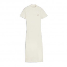 рокля,дамски,поли,и,рокли,puma,classics,ribbed,short,sleeve,dress,no,color,(beige)