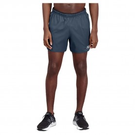 Къси панталони New balance Impact Run 5´´ sweat shorts - Blue (Thunder) къси,панталони,мъжки,панталони,new,balance,impact,run,5´´,sweat,shorts,blue,(thunder)