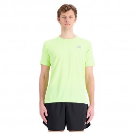 тениска,мъжки,тениски,new,balance,impact,run,short,sleeve,t,shirt,green